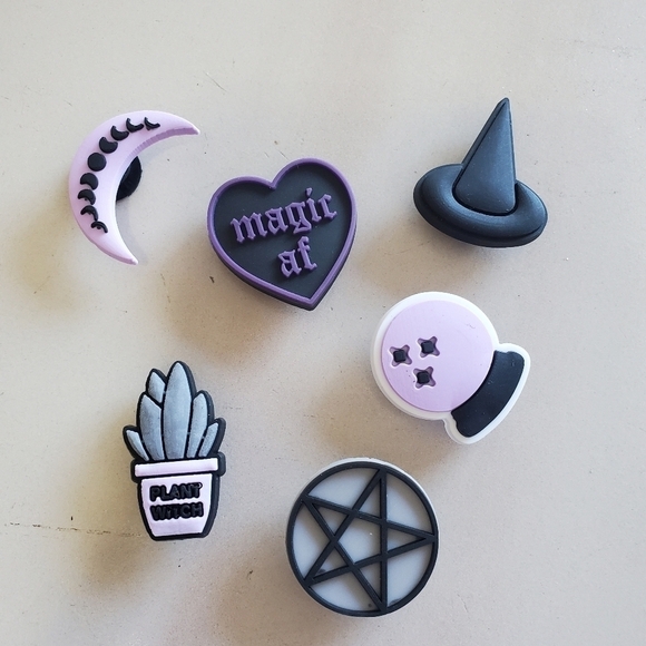 NEW Magic Witch Crocs Shoe Charm Jibbitz - Picture 1 of 7